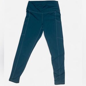 Fabletics Teal Performance Leggings